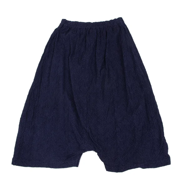 ISSEY MIYAKE me Dyed Herringbone Dropped Crotch Pants K-163647_007