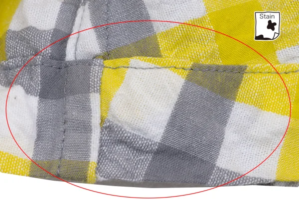 ISSEY MIYAKE me Checked Easy Dropped Crotch Pants K-163649_009