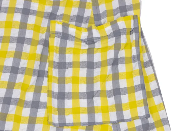 ISSEY MIYAKE me Checked Easy Dropped Crotch Pants K-163649_011