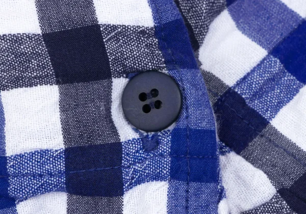 ISSEY MIYAKE me Checked Easy Dropped Crotch Pants K-163650_003