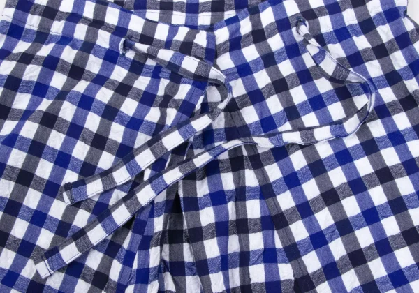 ISSEY MIYAKE me Checked Easy Dropped Crotch Pants K-163650_004