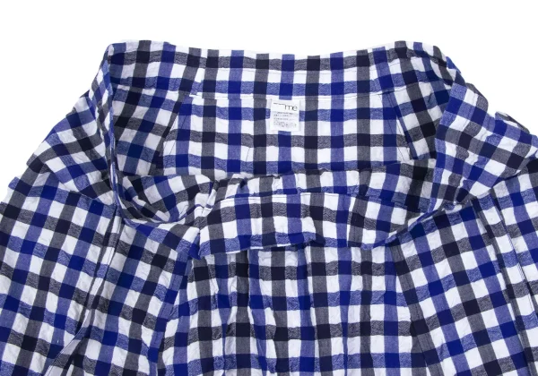 ISSEY MIYAKE me Checked Easy Dropped Crotch Pants K-163650_006