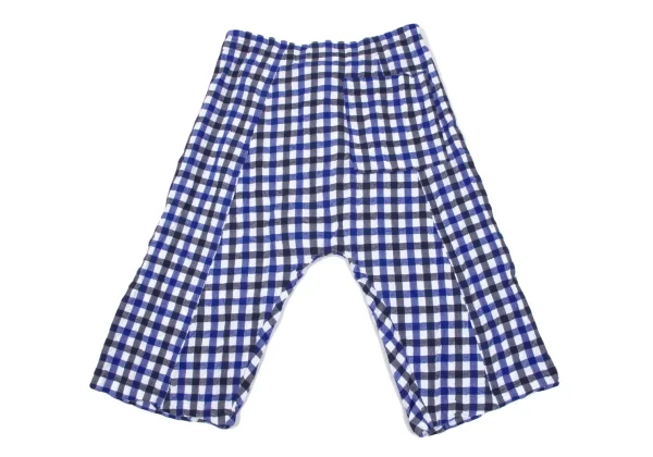 ISSEY MIYAKE me Checked Easy Dropped Crotch Pants K-163650_009