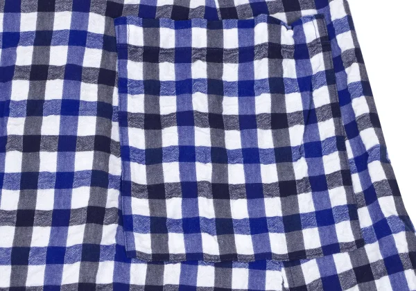 ISSEY MIYAKE me Checked Easy Dropped Crotch Pants K-163650_010