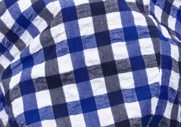 ISSEY MIYAKE me Checked Easy Dropped Crotch Pants K-163650_011