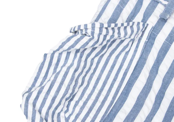 ISSEY MIYAKE me Washed Striped Easy Dropped Crotch Pants K-163651_003