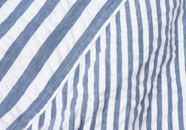 ISSEY MIYAKE me Washed Striped Easy Dropped Crotch Pants K-163651_015