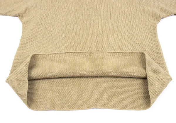 HOMME PLISSE ISSEY MIYAKE Cotton Poly Dolman Half Sleeve Knit Top K-163656_006