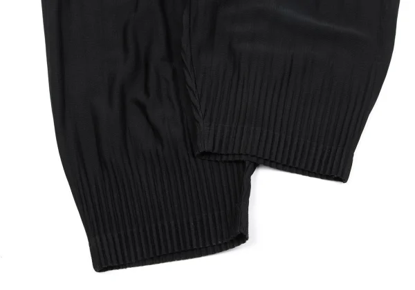 HOMME PLISSE ISSEY MIYAKE Pleated Cropped Pants K-163657_011