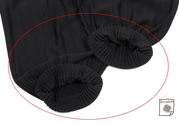 HOMME PLISSE ISSEY MIYAKE Pleated Cropped Pants K-163657_012