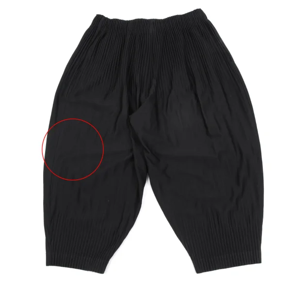 HOMME PLISSE ISSEY MIYAKE Pleated Cropped Pants K-163657_013