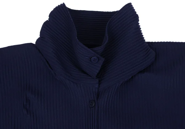 ISSEY MIYAKE me A-POC INSIDE Pleats Stand Collar Dolman Cardigan K-163665_005