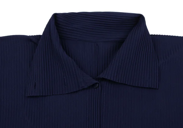 ISSEY MIYAKE me A-POC INSIDE Pleats Stand Collar Dolman Cardigan K-163665_007