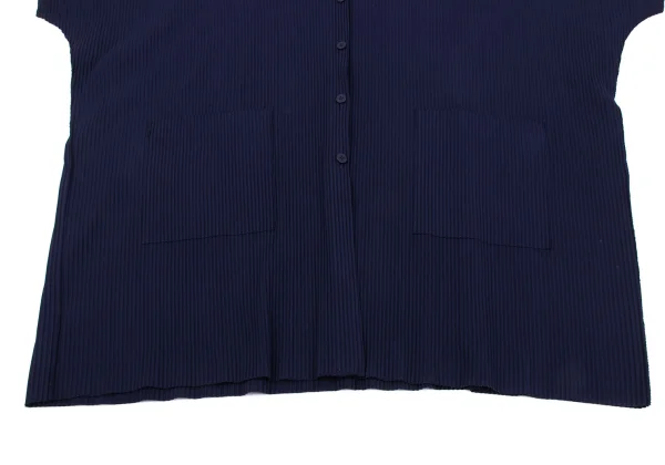 ISSEY MIYAKE me A-POC INSIDE Pleats Stand Collar Dolman Cardigan K-163665_009