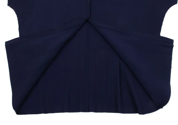 ISSEY MIYAKE me A-POC INSIDE Pleats Stand Collar Dolman Cardigan K-163665_011