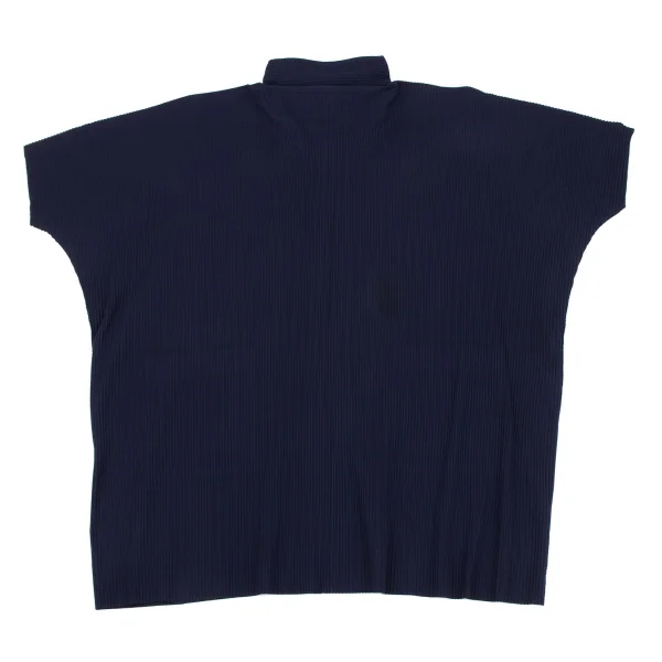 ISSEY MIYAKE me A-POC INSIDE Pleats Stand Collar Dolman Cardigan K-163665_012