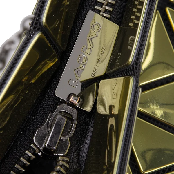 BAO BAO ISSEY MIYAKE LUCENT Metallic Chain Shoulder Bag K-163670_012