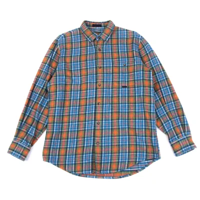 Papas Multi Check Flannel Shirt