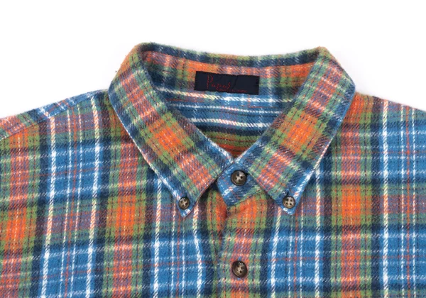 Papas Multi Check Flannel Shirt K-163673_003