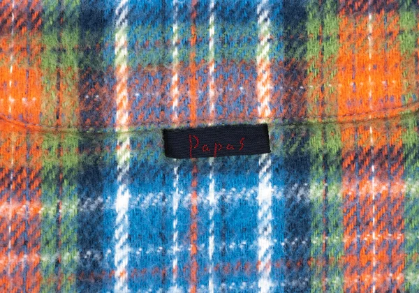 Papas Multi Check Flannel Shirt K-163673_006