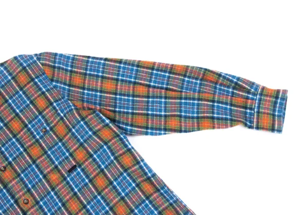 Papas Multi Check Flannel Shirt K-163673_007