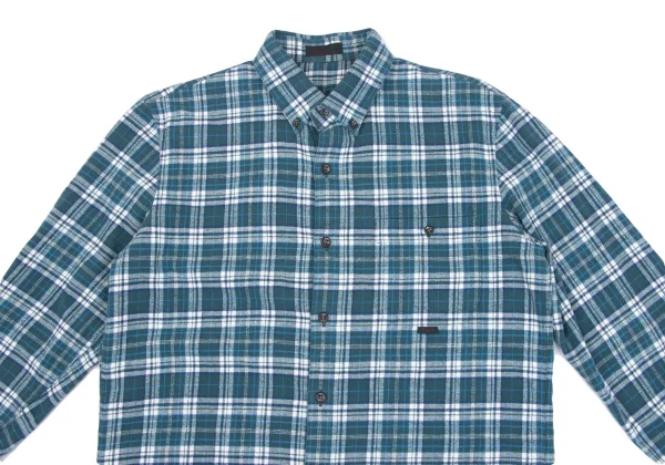Papas Cotton Check Flannel Shirt K-163674_002