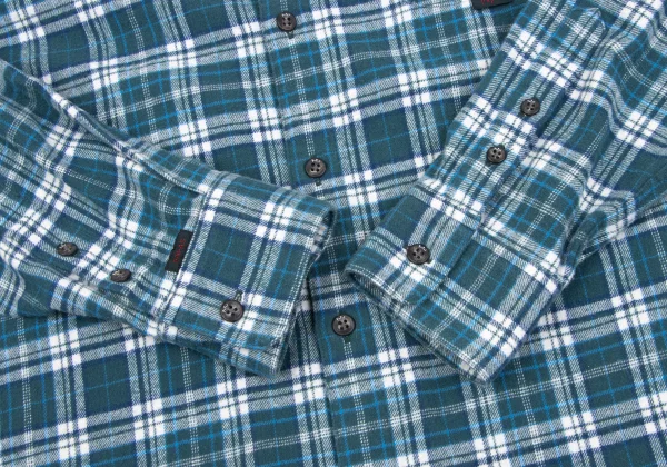 Papas Cotton Check Flannel Shirt K-163674_008