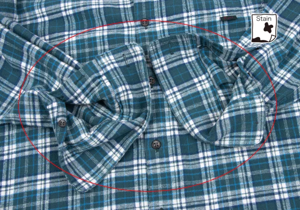 Papas Cotton Check Flannel Shirt K-163674_010