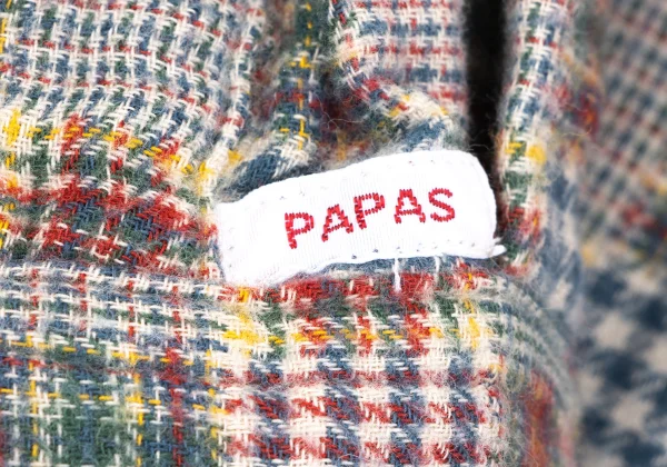 Papas Cotton Multi Panel Check Flannel Shirt K-163675_009