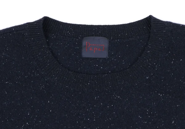 Papas Rayon Blend Point Logo Embroidery Sleeveless Knit K-163678_003