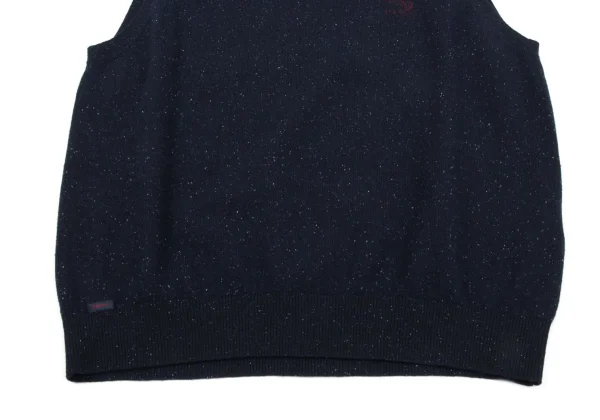 Papas Rayon Blend Point Logo Embroidery Sleeveless Knit K-163678_006