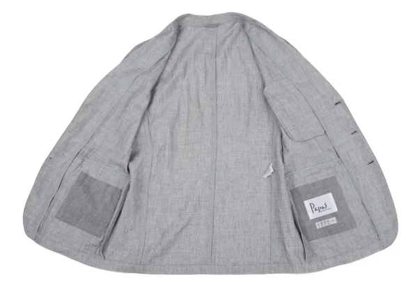 Papas Linen Cotton 3B Jacket K-163680_013