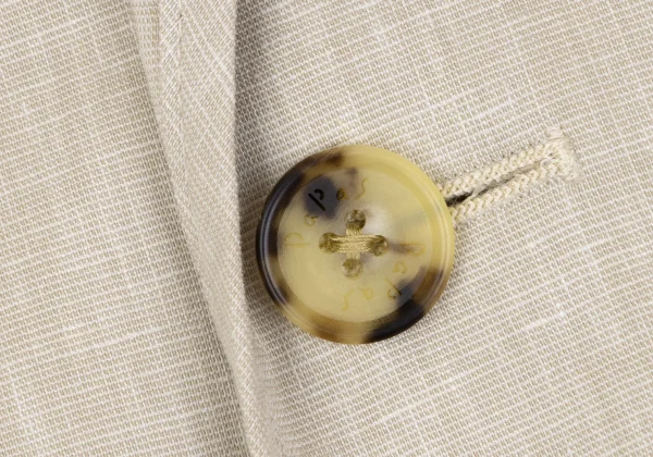 Papas Poly Linen Piping Design Stretch 3B Jacket K-163681_004