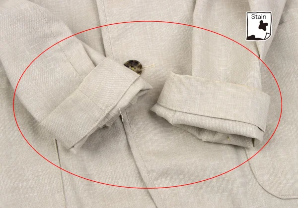 Papas Poly Linen Piping Design Stretch 3B Jacket K-163681_007