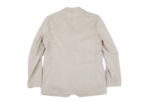 Papas Poly Linen Piping Design Stretch 3B Jacket K-163681_012