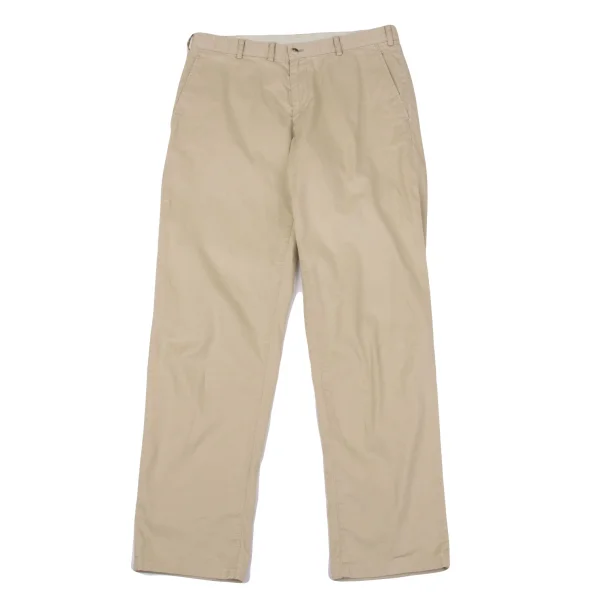 Papas Cotton Blend Stretch Tapered Pants Beige 48M K-163684_001