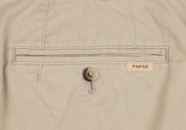 Papas Cotton Blend Stretch Tapered Pants K-163684_011