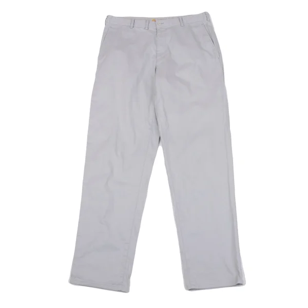 Papas Cotton Blend Stretch Tapered Pants Grey 48M K-163685_001