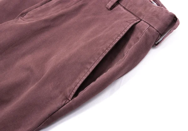 Papas+ Cotton Blend Moleskine Stretch Tapered Pants K-163686_005