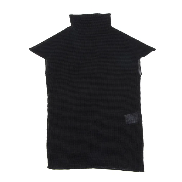ISSEY MIYAKE Stretch Pleats Turtle Neck Top K-163689_002