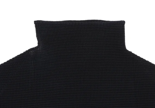 ISSEY MIYAKE Stretch Pleats Turtle Neck Top K-163689_003