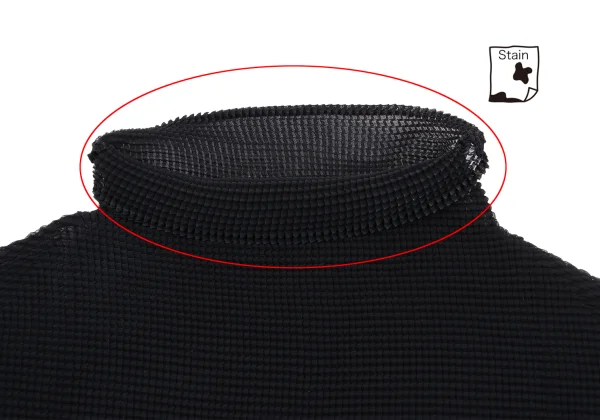 ISSEY MIYAKE Stretch Pleats Turtle Neck Top K-163689_004