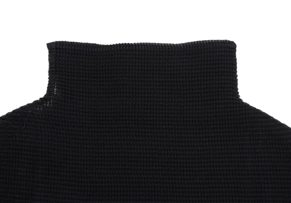 ISSEY MIYAKE Stretch Pleats Turtle Neck T Shirt K-163690_004