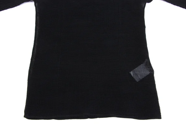 ISSEY MIYAKE Stretch Pleats Turtle Neck T Shirt K-163690_007