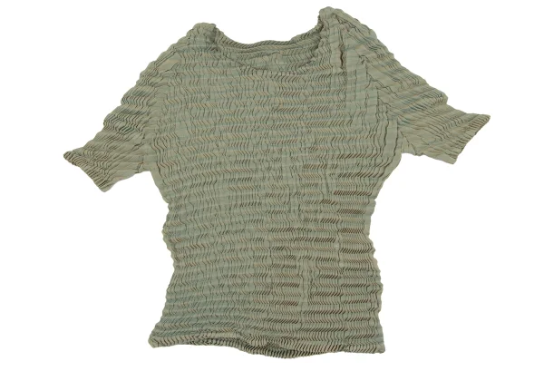 ISSEY MIYAKE Iridescent Pleats T Shirt K-163691_002