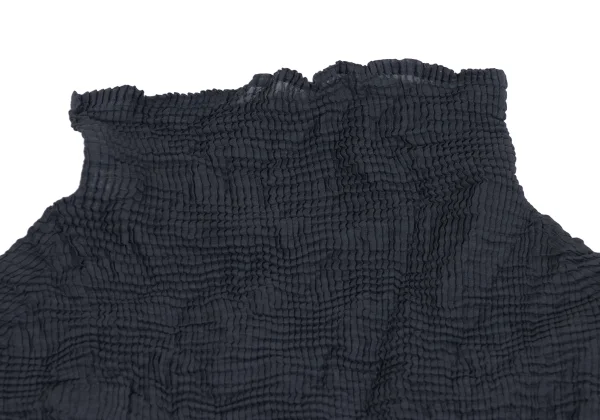 ISSEY MIYAKE Wrinkle Pleats Turtle Neck Top K-163692_005