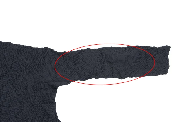 ISSEY MIYAKE Wrinkle Pleats Turtle Neck Top K-163692_008