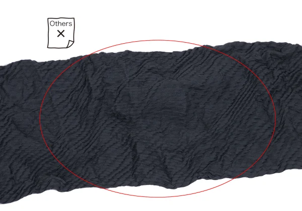 ISSEY MIYAKE Wrinkle Pleats Turtle Neck Top K-163692_009