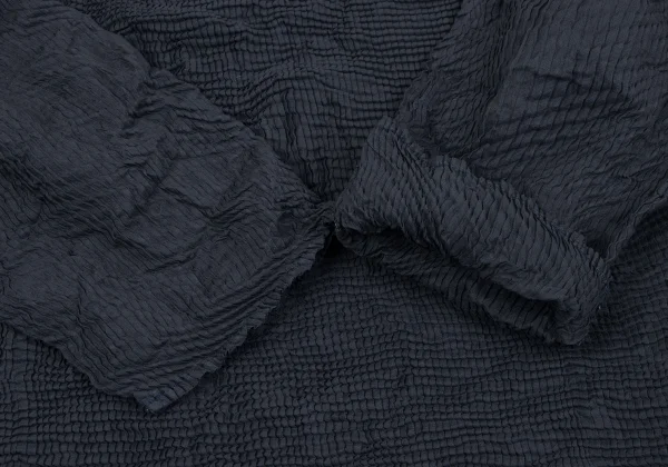 ISSEY MIYAKE Wrinkle Pleats Turtle Neck Top K-163692_010