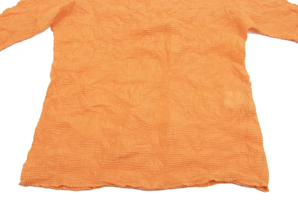 ISSEY MIYAKE Wrinkle Pleats Turtle Neck Top K-163693_011